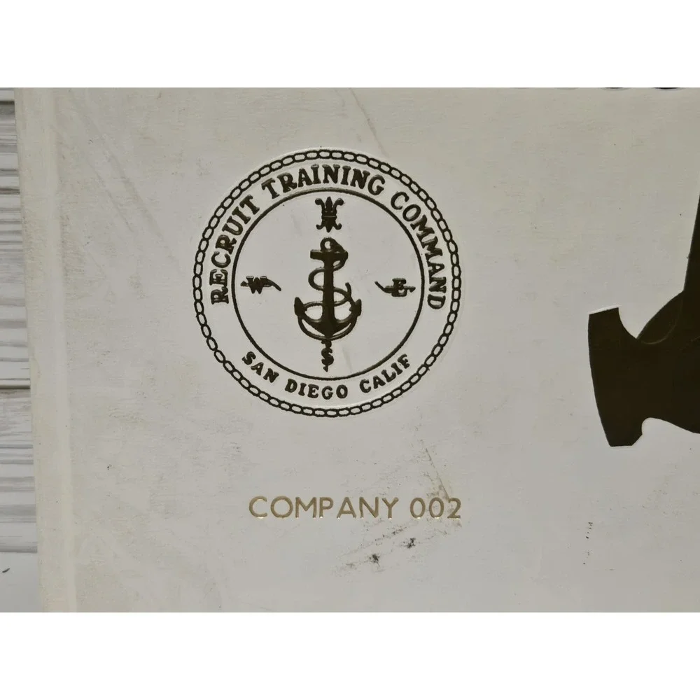The Anchor United States Naval Training 1983 Yearbook San‎ Diego CA Company 002